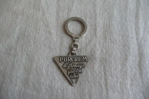 PORTE CLES DUSEAUX PARIS PURCREM LE FROMAGE QUE L'ON AIME. DUSAUX PARIS - Imagen 1 de 2