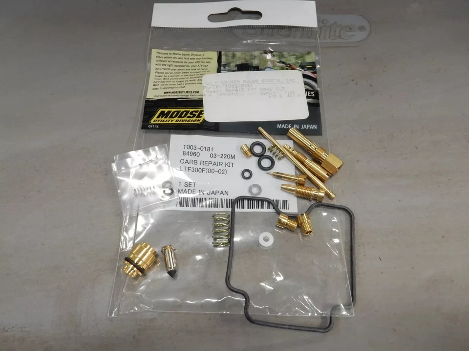KIT RECONSTRUCCIÓN CARBURADOR ALCE 1003-0181 // 03-220 SUZUKI LTF300F KING QUAD Foto 1 de 1