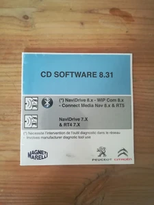 CD Software 8.31 RT4 RT5 NAVIDRIVE 7.x 8.x  WIP Com 8.x PEUGEOT CITROEN MARELLI - Bild 1 von 5