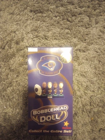 Marshall Faulk St. Louis Rams NFL 2002 Hardees Bobblehead Doll Cover