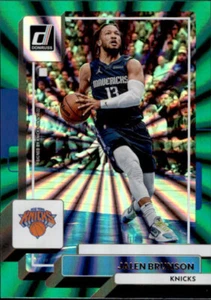 2022-23 Panini Donruss Holo Green Laser Jalen Brunson #15 - Bild 1 von 2