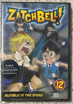 Zatch Bell! Vol 12 Rumble In The Snow New Anime DVD Viz Media - Image 1 of 4