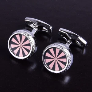 New Arrival Top Cat Eye Designer Men Cufflinks Cool Gift Flip Out Jewelry Bag - Picture 1 of 8