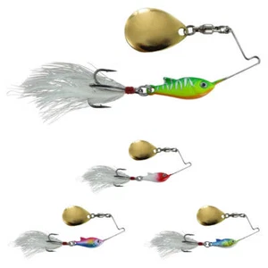 Jenzi Mini Spinnerbait Fish Head 7,5 g cebo artificial cebo perca lucioperca trucha - Imagen 1 de 5