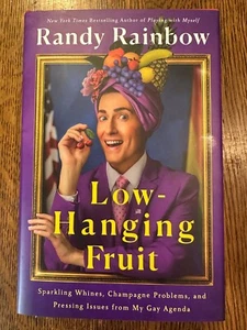 SIGNED Low-Hanging Fruit by Randy Rainbow (2024, HC) FIRST EDITION NEAR FINE - Picture 1 of 7