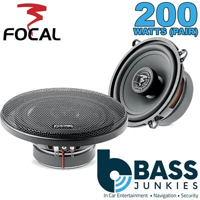 Focal Auditor 200 watts 5.25" 13cm 2-Way Coaxial Car Speakers + Grills (PAIR) - Image 1 of 4