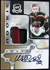Niklas Backstrom The Cup Gold Autograph / Patch rookie card 137 - 30/32, 2006 07