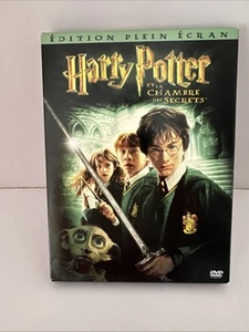 French Harry Potter and the Chamber of Secrets Widescreen Edition DVD In French - Foto 1 di 12