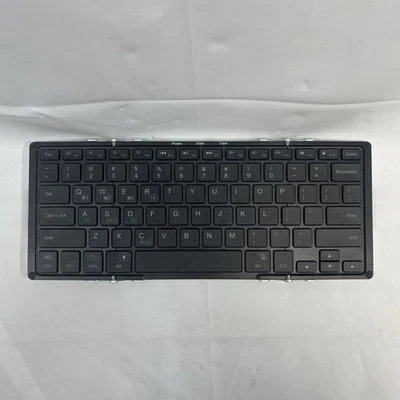 iClever BK05 Backlit Foldable Bluetooth Keyboard – Wireless, Portable, Multi-Dev - Image 1 of 3