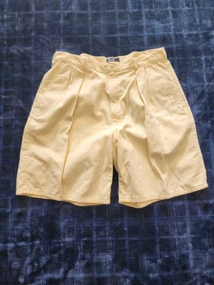 Vintage Polo Ralph Lauren Shorts Mens 34 Yellow Chino Super Soft Made In USA - Image 1 of 4