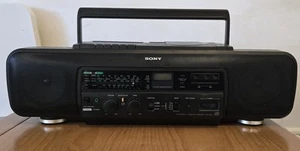 Sony CFD-60L Radio CD Cassette Grabadora Reproductor Portátil - Imagen 1 de 12