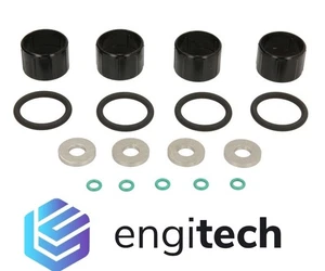 DELPHI Injector seals set for Peugeot Citroen Ford DS Volvo 2.0HDI DW10 2.0TDCI - Picture 1 of 5