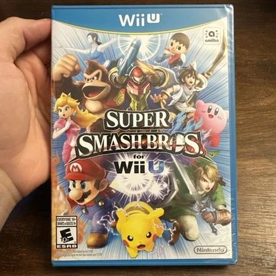 Super Smash Bros. (Nintendo Wii U) Brand New - Factory Sealed - First Print - Image 1 of 4