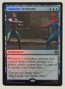 Imposter Syndrome Foil - Mythic - Marvel's Spider-Man MTG - Picture 1 of 2