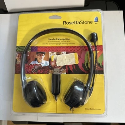 NEW Rosetta Stone Headset Microphone USB for Language Learning Software - Image 1 of 2