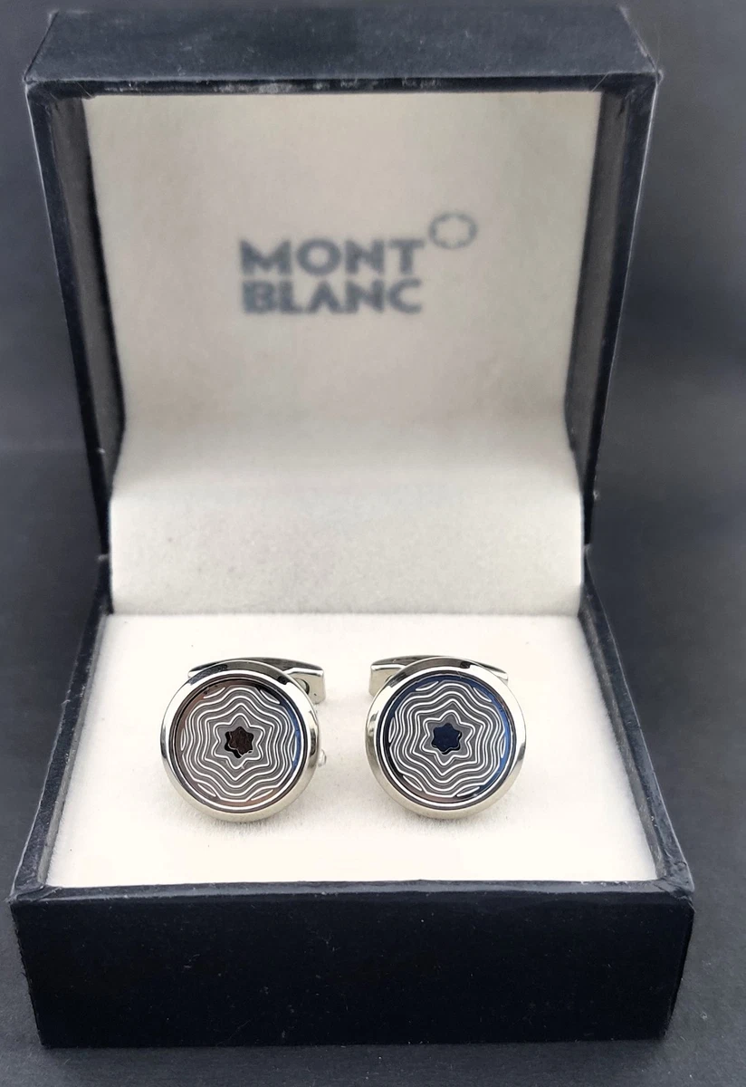 Montblanc Stainless Steel Cufflinks for Men for sale - eBay