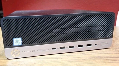 HP ProDesk 600 G4SFF Intel Core i5 8500 @ 3.0Ghz, 8Gb Ram 500GB  Windows 11 Pro - Image 1 of 4