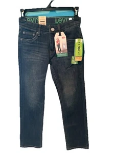New Boys Levi’s Slim Flex Stretch/Eco Performance Jeans 8 Reg 24x25 - Picture 1 of 6