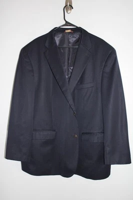 CHAQUETA BLAZER AZUL MARINO CELLINI 100% LANA LATÓN METAL BOTÓN talla 56R abrigo deportivo Foto 1 de 4