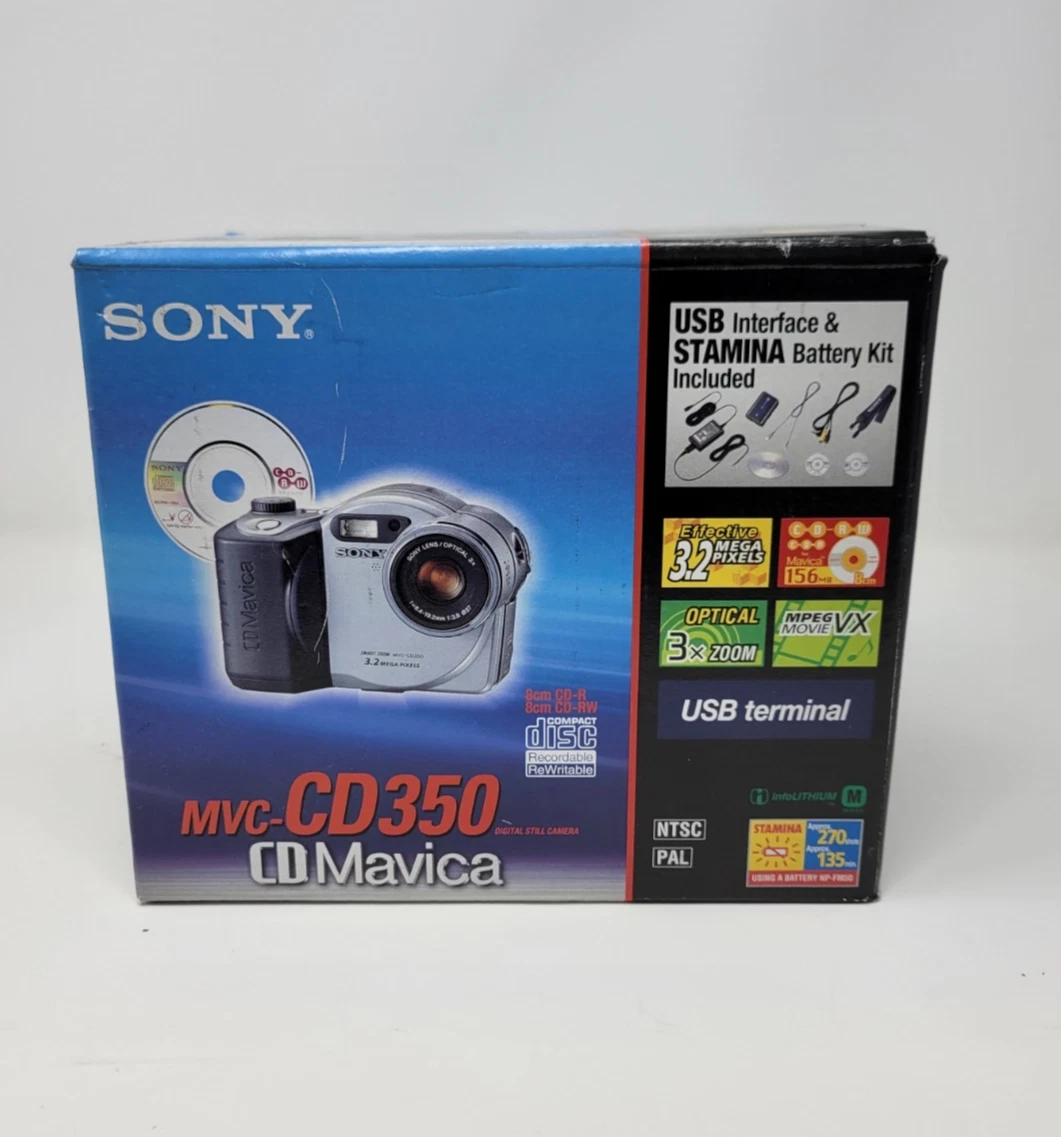 Preços baixos em Câmeras digitais Sony Mavica 3-4.9MP | eBay