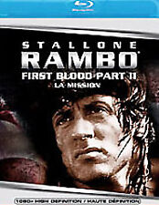 Rambo: First Blood Part II: La Mission - Blu-Ray - Brand New BILINGUAL BILINGUAL