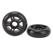 4Pcs Luggage Wheels Replacement For Travel Suitcase Rotating Flexible Univer ISP