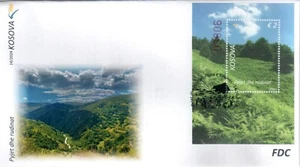 Kosovo Stamps 2024. Forests and meadows. Tree. FDC Block MNH - Picture 1 of 1