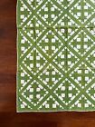 Antique Early 1900s Green Quilt Handmade