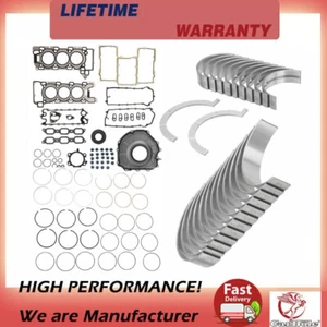 Engine Full Gasket Set +Piston Ring +Bearing for Jaguar Land Rover 3.0L V6 AJ126 - Picture 1 of 18