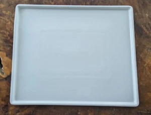 Sur La Table Porcelain White Rectangle Tray 11.25" x 9.25" - Picture 1 of 4