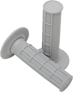 Renthal Soft Grey Grips Diamond Waffle Motocross Enduro - Picture 1 of 4