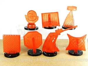 War of Light Lantern Corps ~ RED LIGHT CONSTRUCT HeroClix Set Rifle Hammer Wall+ - Picture 1 of 1