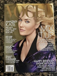 Vogue Magazine November 2013 Kate Winslet  Doutzen Kroes  Ray Donovan - Picture 1 of 1