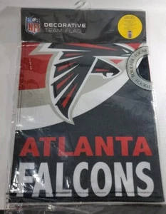 Atlanta Falcons NFL dekorative Sackleinen Garten Flagge 12,5 x 18 neu - Bild 1 von 3