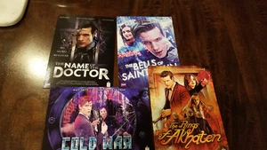 2013 SDCC COMIC CON EXCLUSIVE BBC DOCTOR WHO PROMO CARD POSTCARD SET OF 4 SMITH - Picture 1 of 1