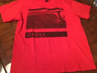 Camiseta O'Neill Boys Roja Premium SS T-Shirt Talla Grande Nueva sin etiquetas Foto 1 de 4