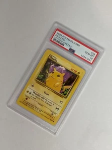 1999 Pokemon Base Set PIKACHU #58 - Yellow Cheeks WOTC - PSA 10 - Perfect! - Bild 1 von 2