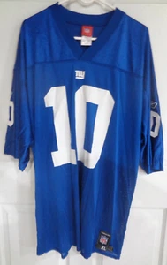 Hombre - Reebok - NFL - New York Giants - Manning - Jersey Azul - Talla XL - Imagen 1 de 3