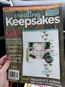 Creating Keepsakes Scrapbooking Magazine July August 2013 - Picture 1 of 2
