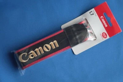 Correa ancha Canon EW-L7 L7 negra CZ2-4727 EOS digital de JAPÓN Foto 1 de 3