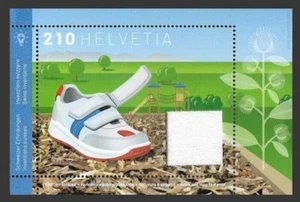 Switzerland 2023 Swiss Inventions Unique Unusual Miniature Sheet MNH - Picture 1 of 3
