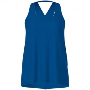 Canotta donna LuLaRoe Rise XL blu royal trionfante crossover nuova con etichette schiena aperta - Foto 1 di 10