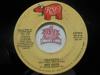 Bee Gees: Tragedy / Until, 45 RPM G+ (O7) - Image 1 of 2