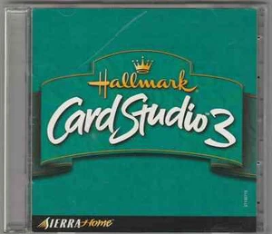 Hallmark Card Studio 3 PC CD-Rom by Sierra Home for Windows 95/98/2000/ME/NT - Picture 1 of 1