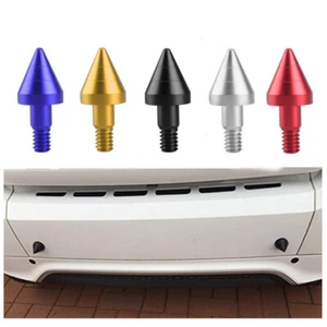 1/2 pcs Black Rear Bumper Tow Protector Guards Spikes For 2007-2015 Smart Fortwo - Picture 1 of 11