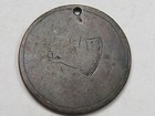 1841 Large Cent w/ Reverse Folk ART "Pig Head".  #21