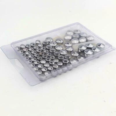 Tapacubos cromados 76 piezas para Harley-Davidson Softail Standard Deluxe Foto 1 de 4