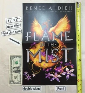 Flame In The Mist 11 x 17 Poster 2017 NYCC Renee Ahdieh Pelican Ninja Stars - Picture 1 of 8