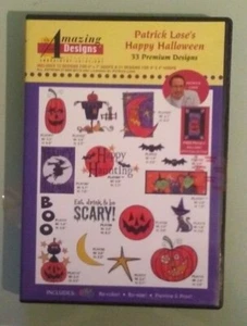 PATRICK LOSE'S HAPPY HALLOWEEN 33 premium designs CD ROM for pc windows - Picture 1 of 1