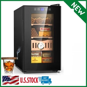 Humidor eléctrico 25L 200 cuentas humidor de cigarros gabinete solo refrigeración refrigerador de cigarros - Imagen 1 de 10